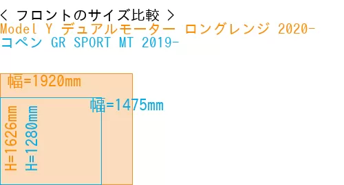 #Model Y デュアルモーター ロングレンジ 2020- + コペン GR SPORT MT 2019-